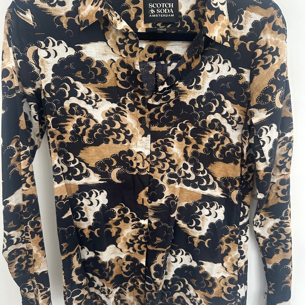 Scotch and Soda Collar Top